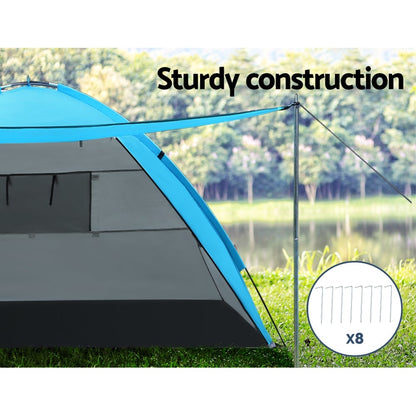 Weisshorn Camping Tent Beach Portable Hiking Sun Shade Shelter Fishing
