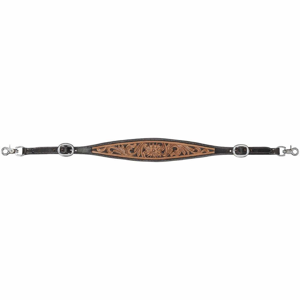 Royal King Traverse Wither Strap – Hand Carved Leather with Double Buckle Adjustment