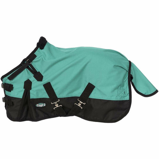 Tough 1 1200D Miniature Horse Turnout Sheet with Snuggit Neck – Lightweight, Waterproof Protection for Minis