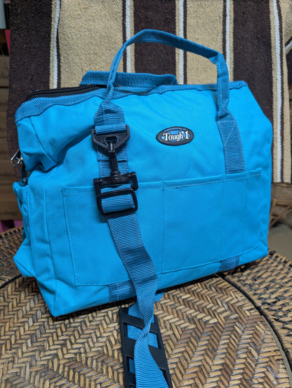 Tough1 Large Grooming Tote Bag – Zip Top Organizer for Shows, Barn & Travel