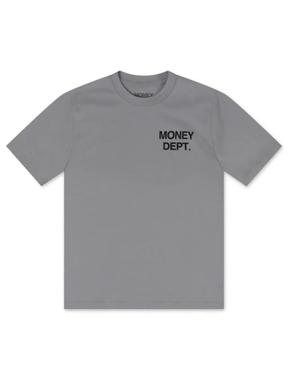 Money Dept. Graphic Tee - Grey/Black
