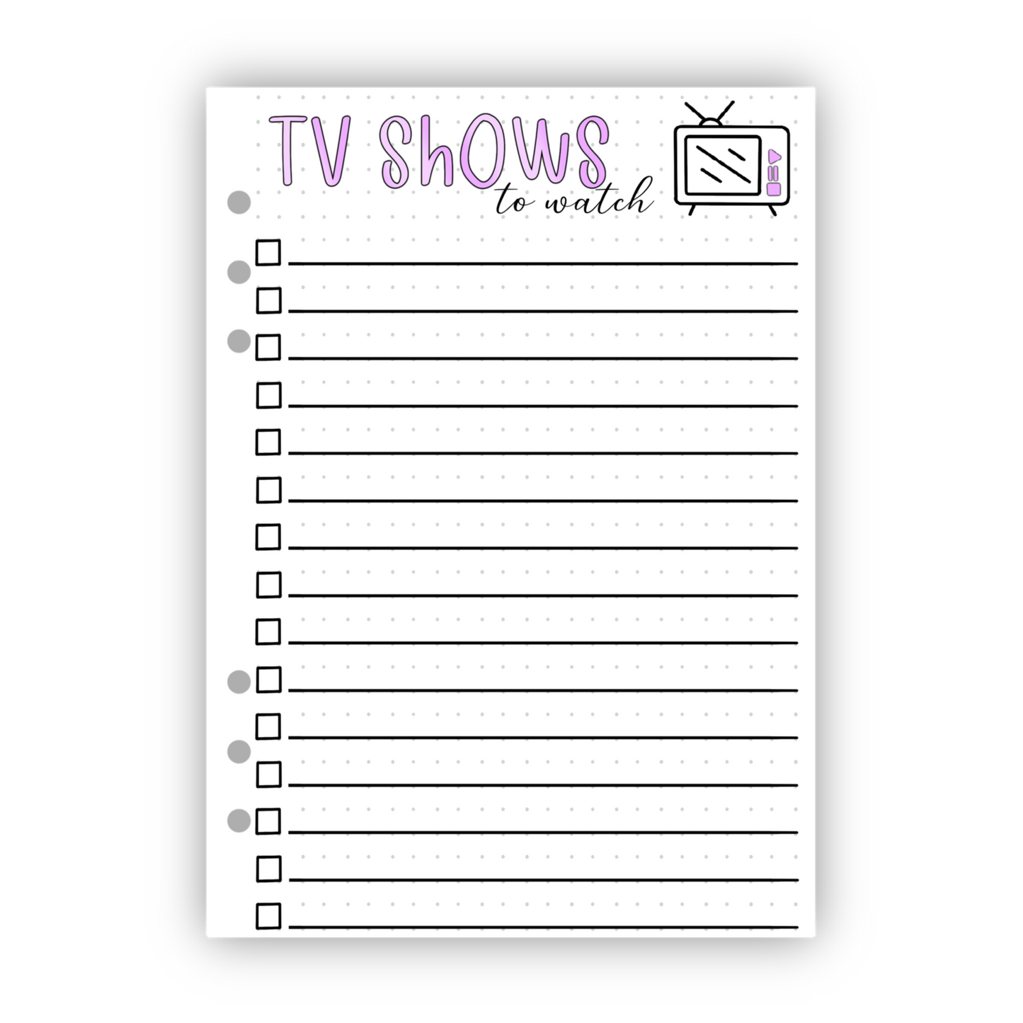 TV Shows to Watch