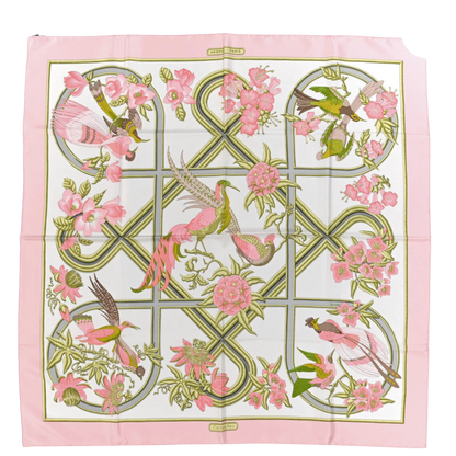 Caraibes Vintage Silk Scarf Crossbody Bag