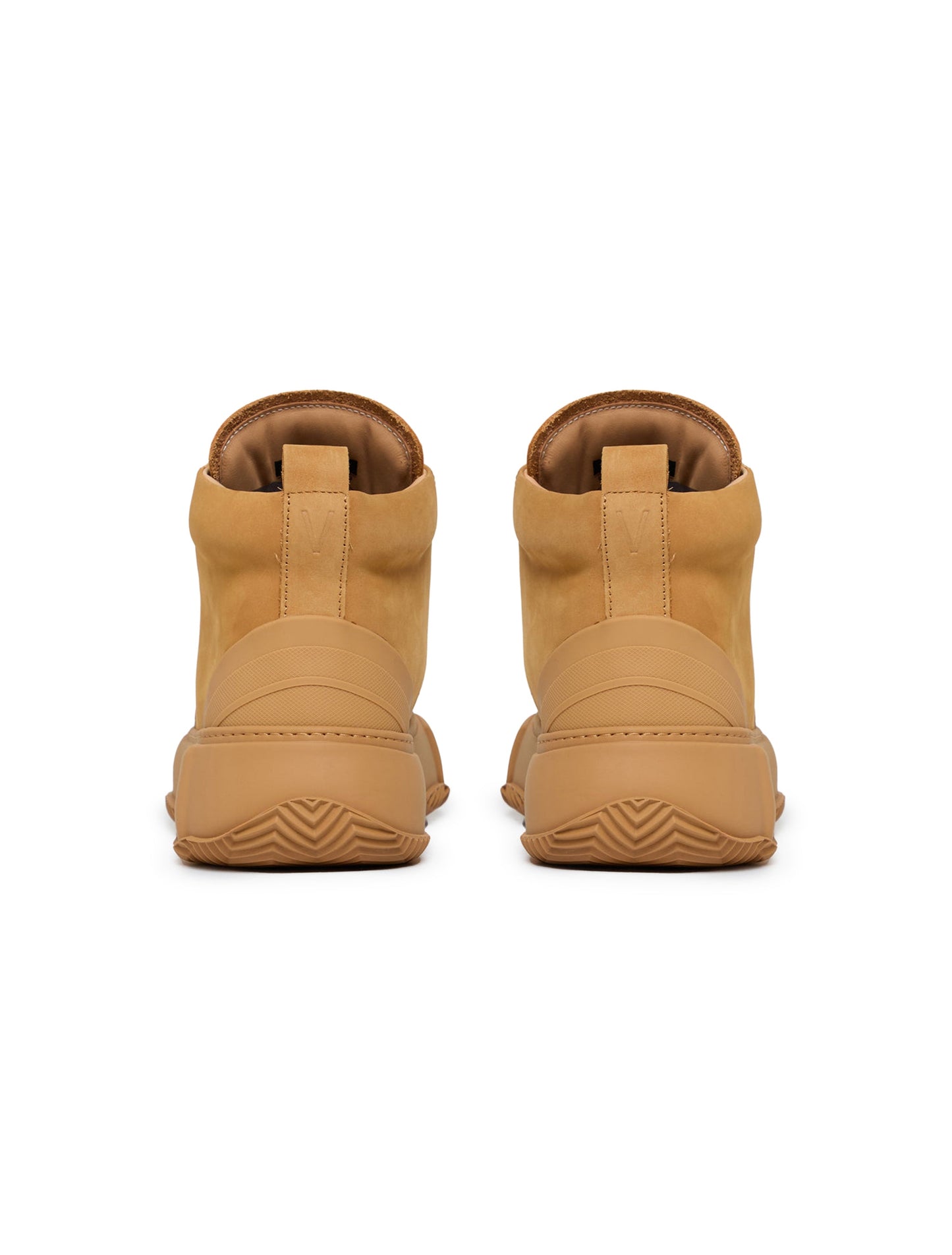 Valabasas "Vision" High Top Shoes - Tan Leather