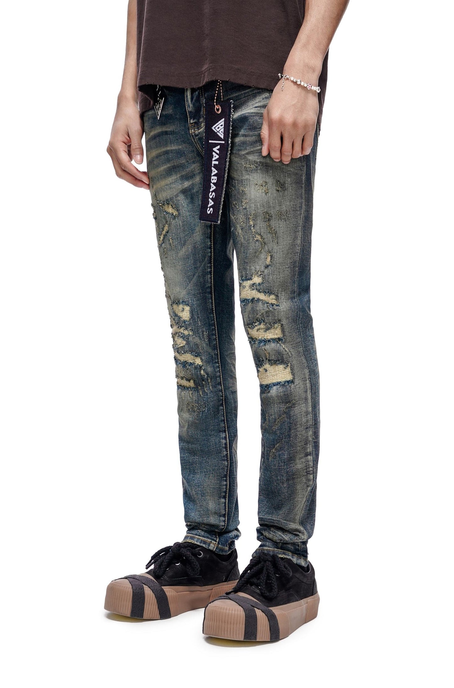 Valabasas Leader Skinny Jean - Dark Blue Vintage