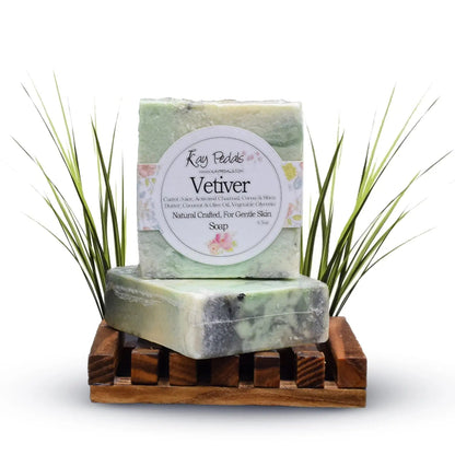 Vetiver Bundle Natural Best Skin Care Gift Set