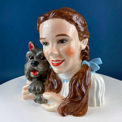 Wizard of Oz Cookie Jar. Dorthy and Toto Kitchen Canister. Vintage Cookie Jar. Vintage Gifts for Her.