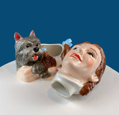 Wizard of Oz Cookie Jar. Dorthy and Toto Kitchen Canister. Vintage Cookie Jar. Vintage Gifts for Her.