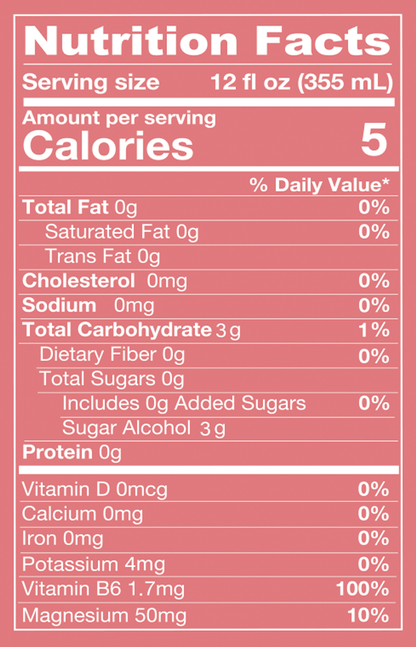 Mushroom D-Stress Drink 12 Pack - Watermelon Elderflower