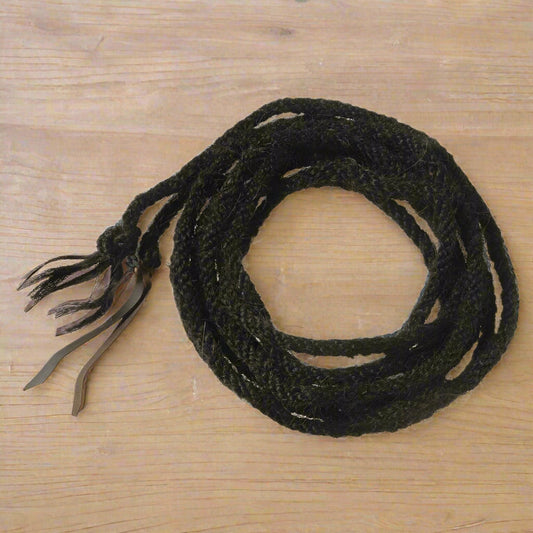 Tough 1 Royal King Horsehair Mecate Black