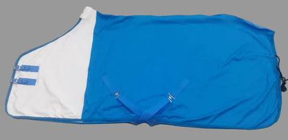 Premium Quality Horse Rug White and Blue Color