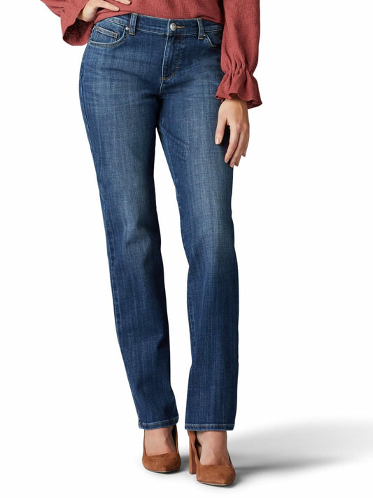 Women's Relaxed Fit Straight Leg Jean, Jaded, Medium