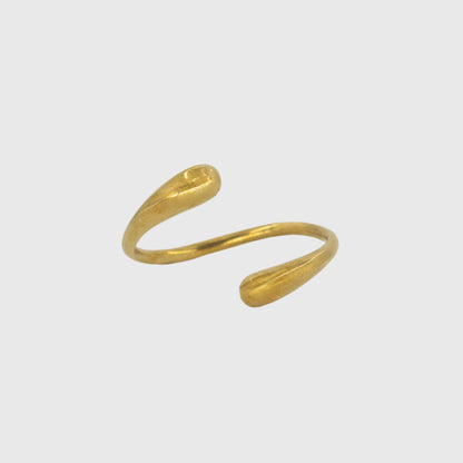 Bypass Wrap Teardrop Cuff Bracelet | Sana