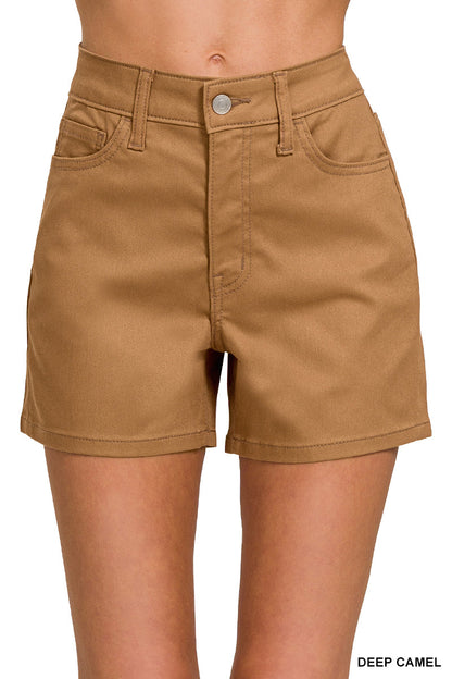 Zenana High Rise Color Jean Shorts – Western & Country Style