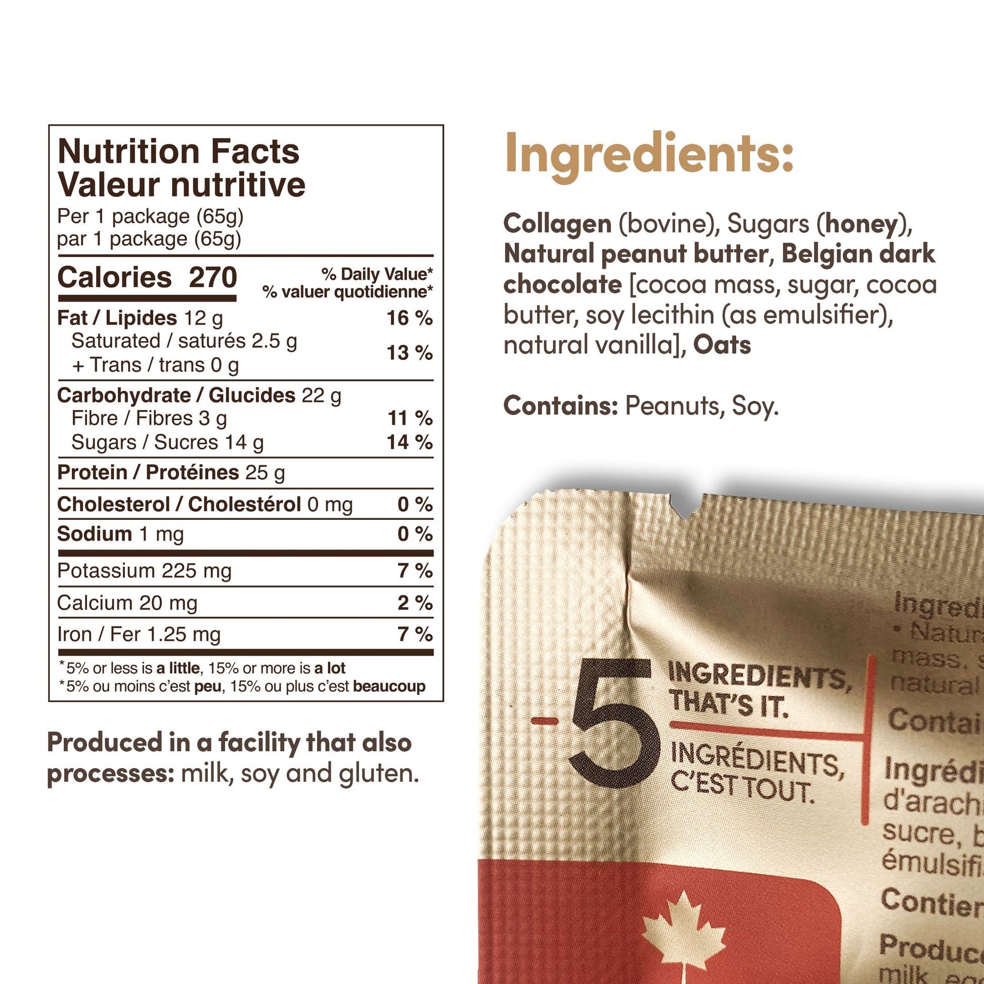 Peanut Butter Cup Protein Bars (Box of 12)-2