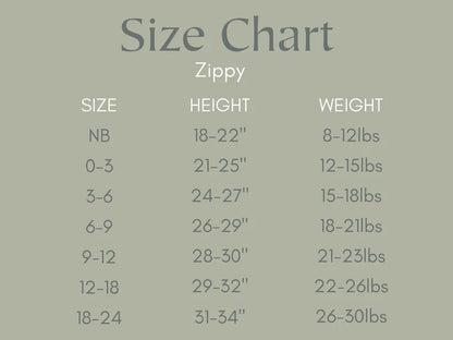 Christmas Tree Bamboo Pajamas - Zippy