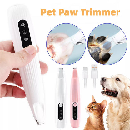 LED Pet Hair Trimmer — Cordless Precision Clipper for Dogs