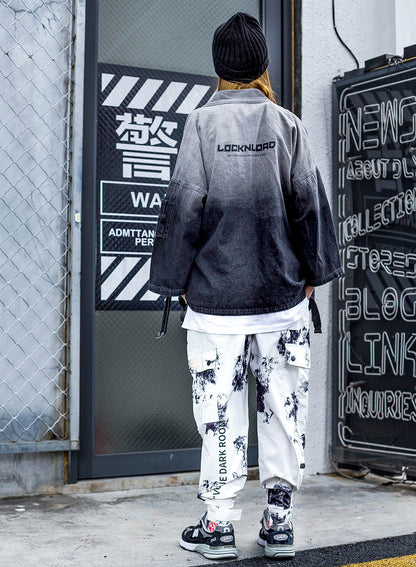 LALKW91 Denim Samurai Shirt