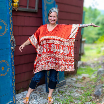 Seconds and Surplus Aanya Adjustable Short Kaftan