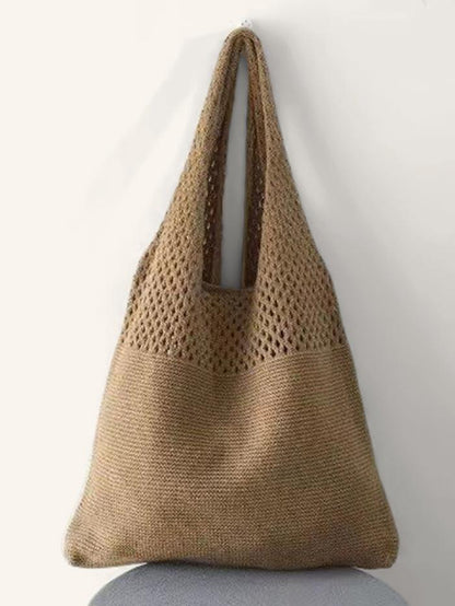 Knit Shoulder Tote