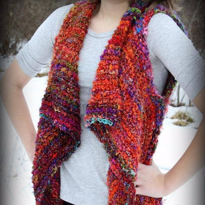 Adventure Cardi Banana Fiber Yarn Kit