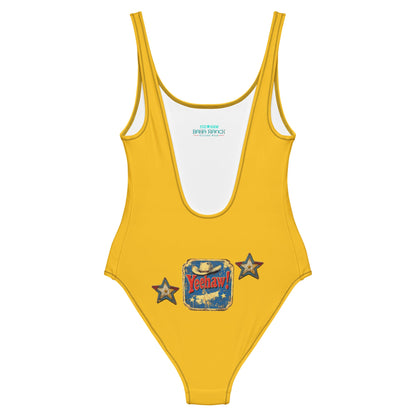 Baha Ranch Yeehaw Ride 'Em Cowgirl One-Piece Swimsuit