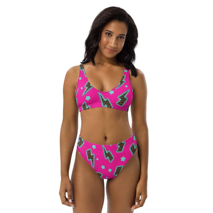 Baha Ranch Yeehaw Leopard Lightning Bikini