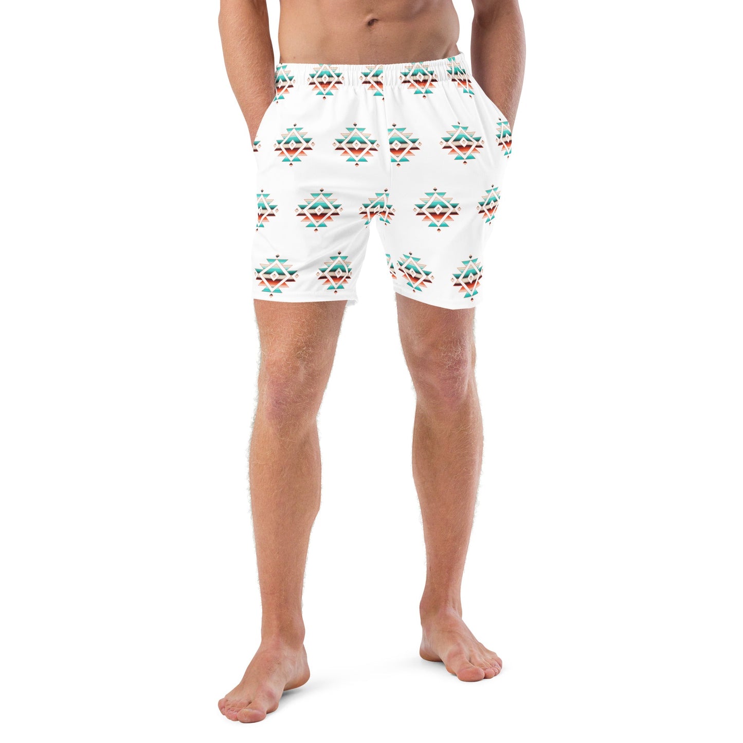 Baha Ranch Yeehaw Sedona Aztec Men's Swim Trunks