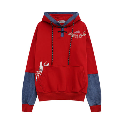 YE731 Fellowship Embroidery Hoodie