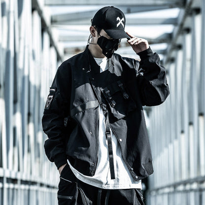 DuskJ6 Scar Slash Bomber Jacket