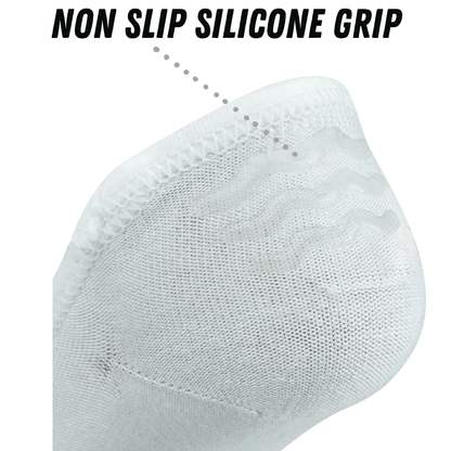Bamboo Sports Super Low Cut No Show Bamboo Rayon Socks- Breathable, Moisture Wicking, Odor Eliminating, 4 Pair
