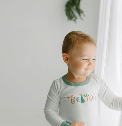 pajamas | believe green