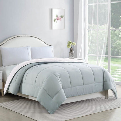 Bibb Home 2-Tone Down Alternative Reversible Comforter