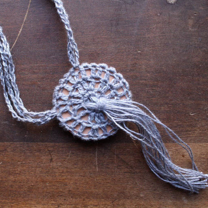 Boho Macrame Necklace Crochet Kit