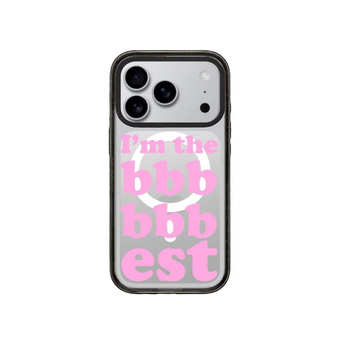 Casey BEST Typography Series AG Matte Phone Case – Bold Varsity Streetwear Protective Cover