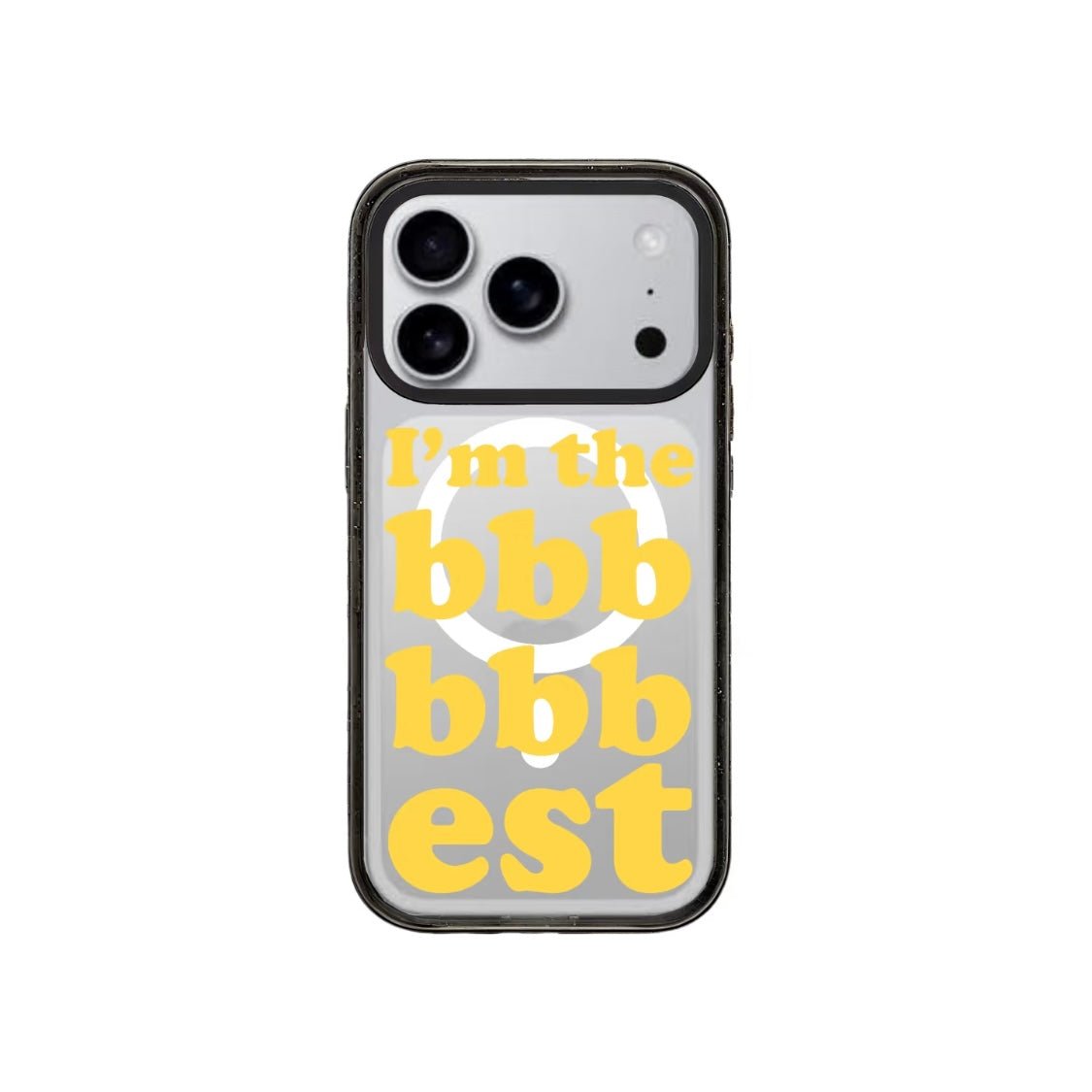 Casey BEST Typography Series AG Matte Phone Case – Bold Varsity Streetwear Protective Cover