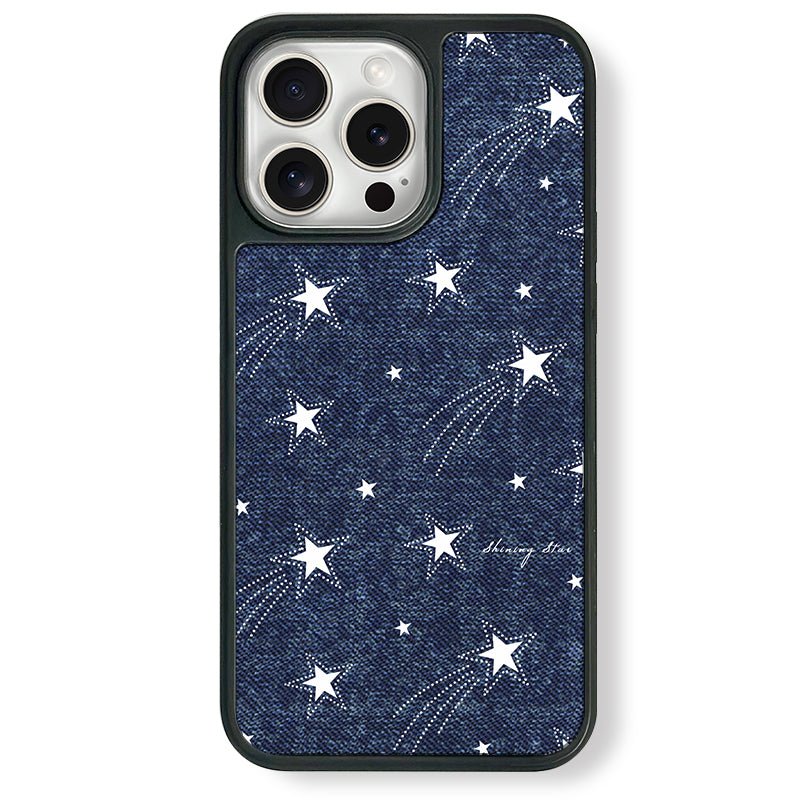Casey Denim Shooting Star AG Matte Phone Case – Slim MagSafe Anti-Fingerprint TPU Protective Cover