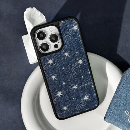 Casey Denim Shooting Star AG Matte Phone Case – Slim MagSafe Anti-Fingerprint TPU Protective Cover