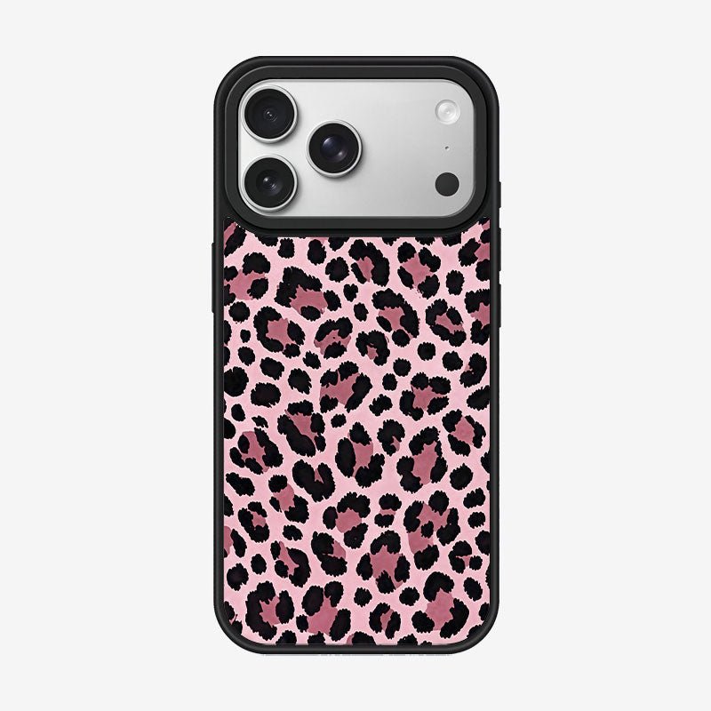 Casey Leopard Print Series AG Matte Phone Case – Anti-Fingerprint TPU Protective Cover