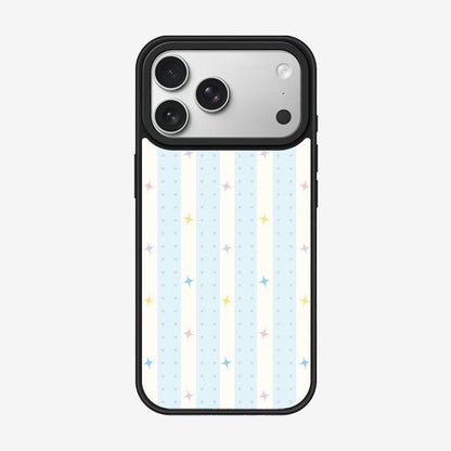 Casey Striped Stars Pastel AG Matte Phone Case – Playful Stripe & Star Protective Cover