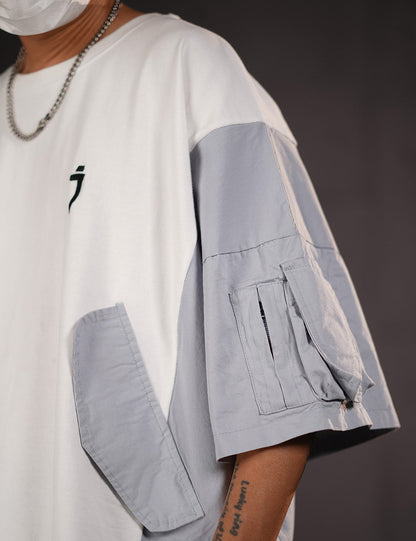 HiT38 Double Patchwork I-Tech Tee