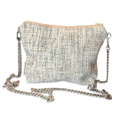 Stamps of the World Vintage Scarf Crossbody Bag