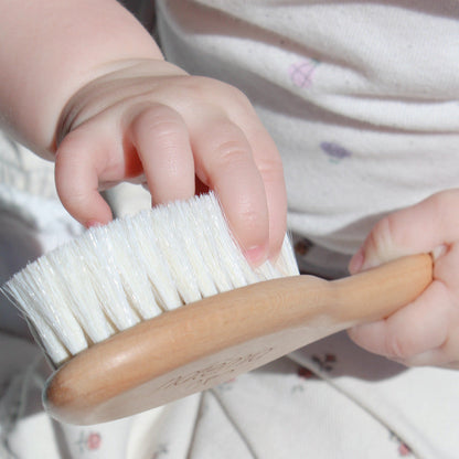 Natural Goat Hair Baby Brush