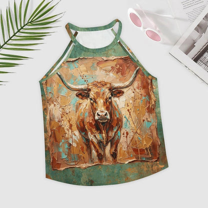 Baha Ranch Lonely Bull Western Tank Top