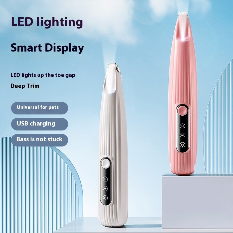 LED Pet Hair Trimmer — Cordless Precision Clipper for Dogs
