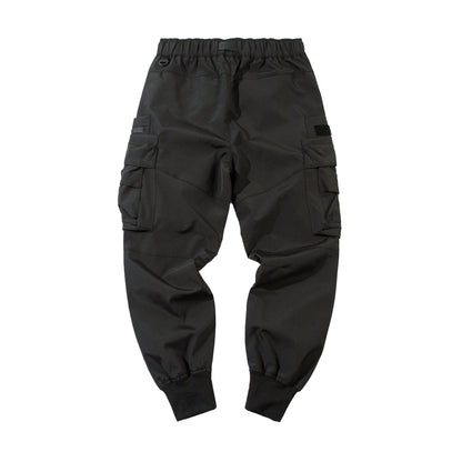 IBP442 Matte Black Cargo Joggers