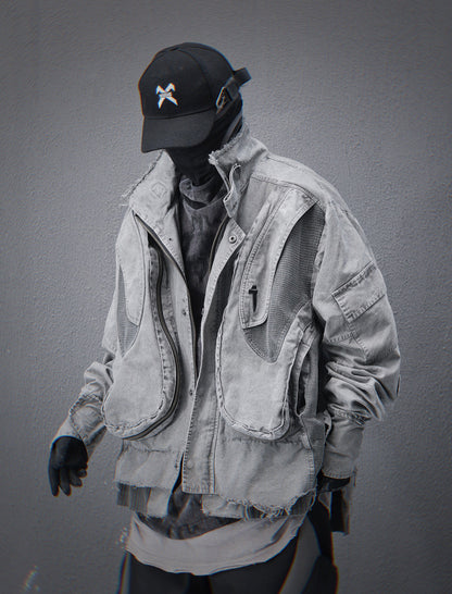 HiJ41 Grey Cyber IX Jacket