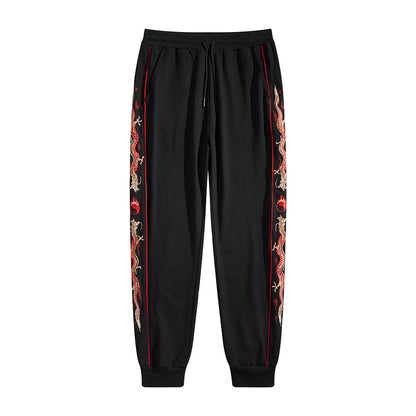 KH7061 Dragon Embroidery Joggers