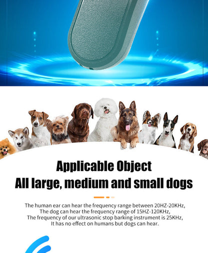 Ultrasonic Dog Repeller & Anti-Bark Device