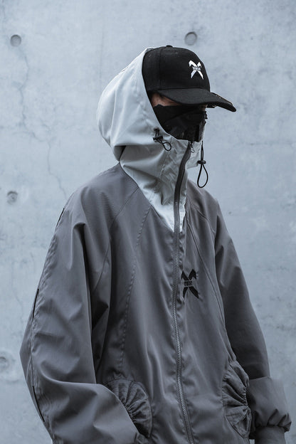 HiJ14 Grey Industrial Climber Jacket